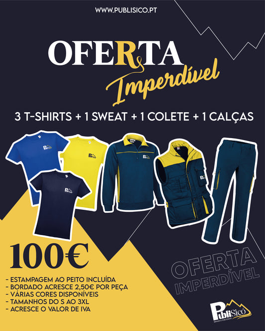 Pack Fardamento - Work